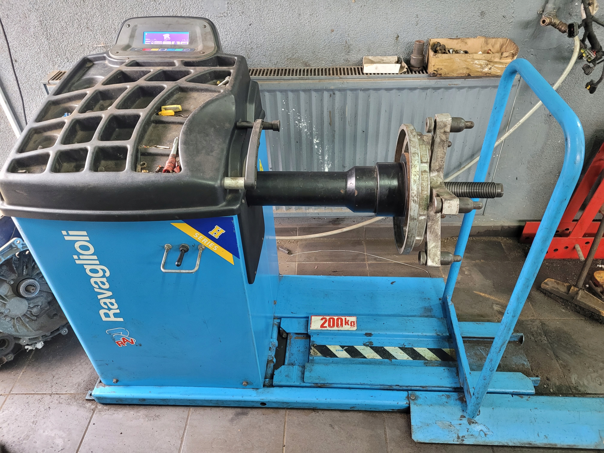 Wyważarka Ravaglioli GTL2.120HC Ciężarowe Busy 4x4