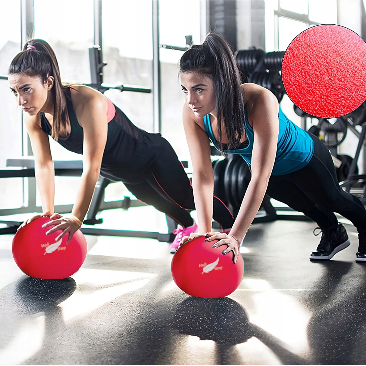 PIŁKA GIMNASTYCZNA REHABILITACYJNA DO ĆWICZEŃ FITNESS PILATES MOCNA 20 cm Marka Medi Sleep