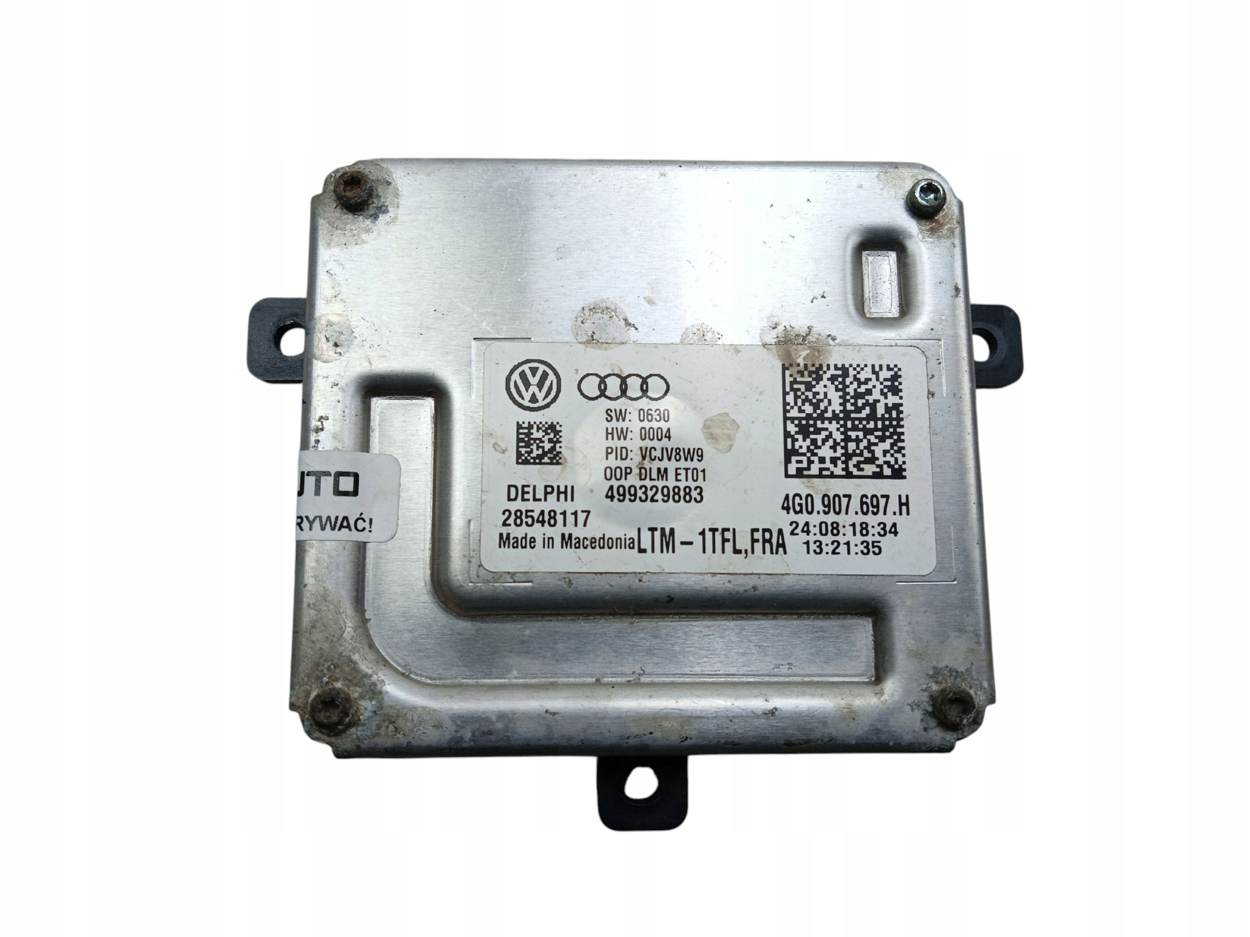 control unit module LED VW PASSAT B8 GOLF VII AMAROK TOURAN II 4G0907697H
