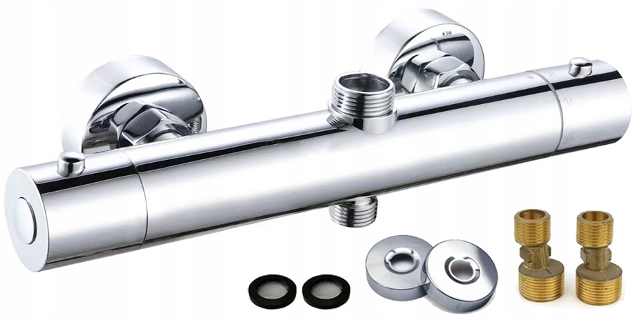 Sprchová Termostatická Baterie, Chromový Termostat Pro Kabiny