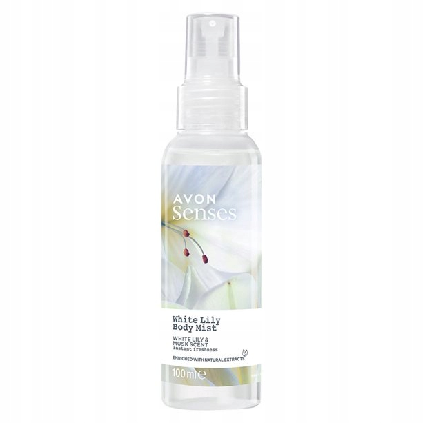 AVON MGIEŁKA DO CIAŁA WHITE LILY 100 ML
