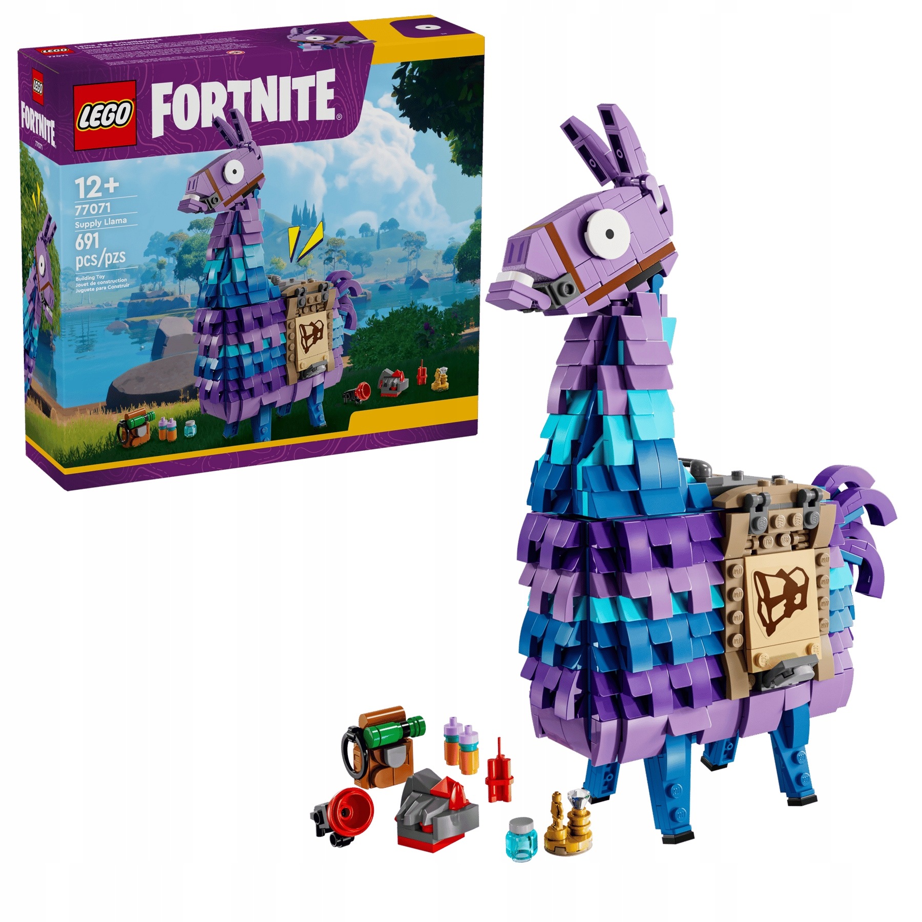 Lego Fortnite 77071 Zásobovací Lama 691 Stavebnice