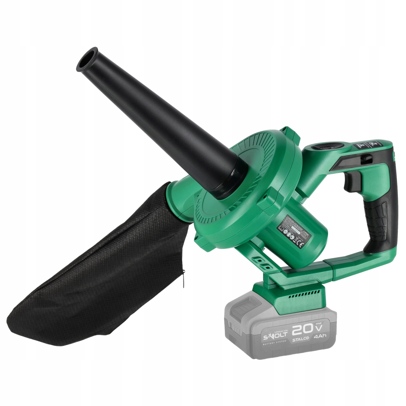 Foukač na listí Trávy Akumulátorové Stalco ABS20-63 20V S-volt Lehké