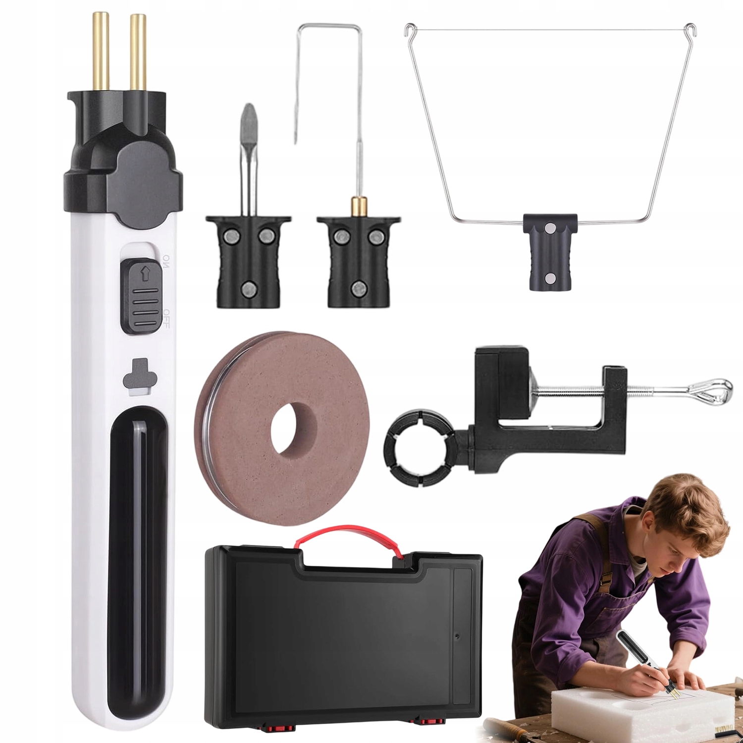 Bezdrátová Termická Pěnová Řezačka S Led Pro Kreativní Práce