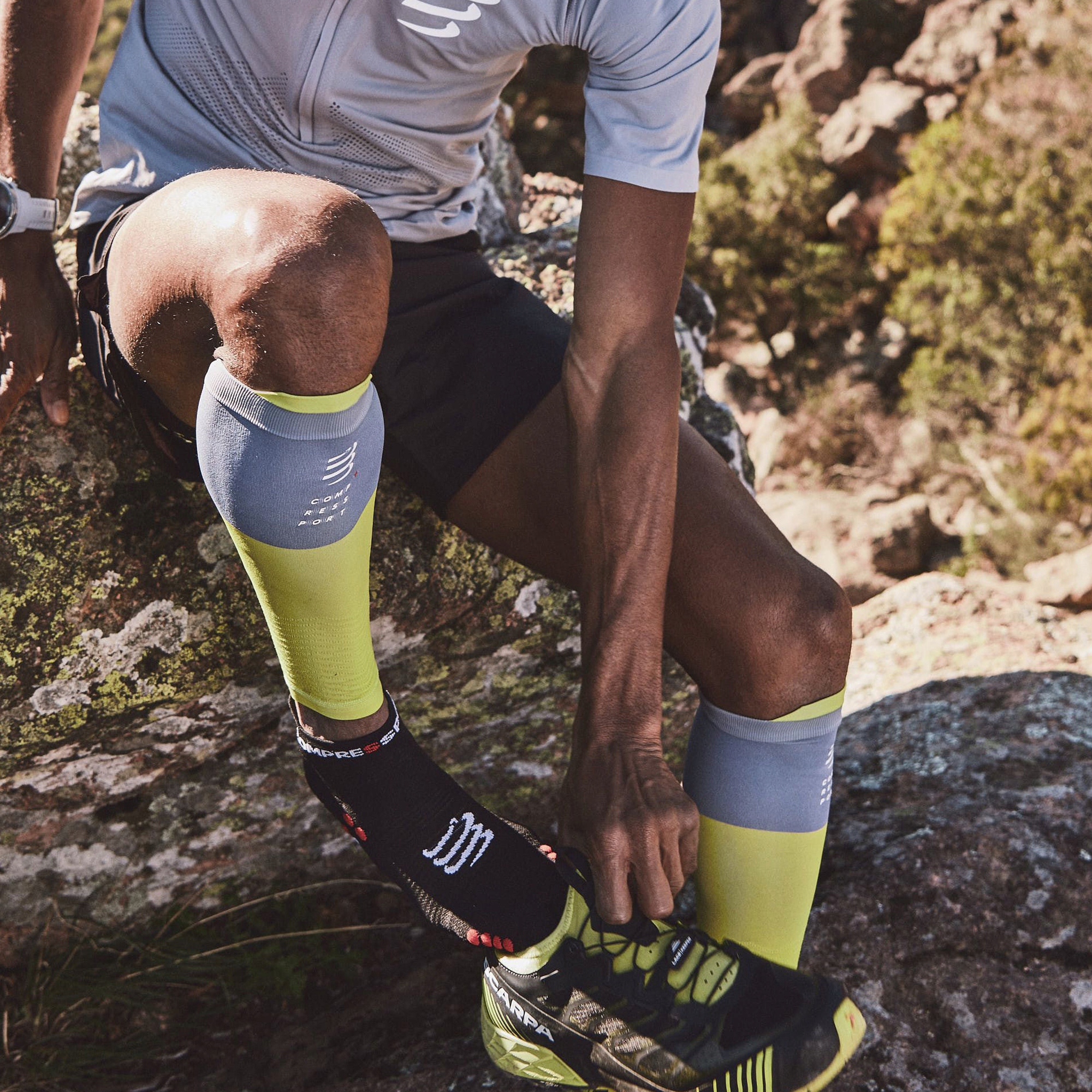 Skarpety do biegania COMPRESSPORT RUN LOW V4 42-44 Marka Compressport