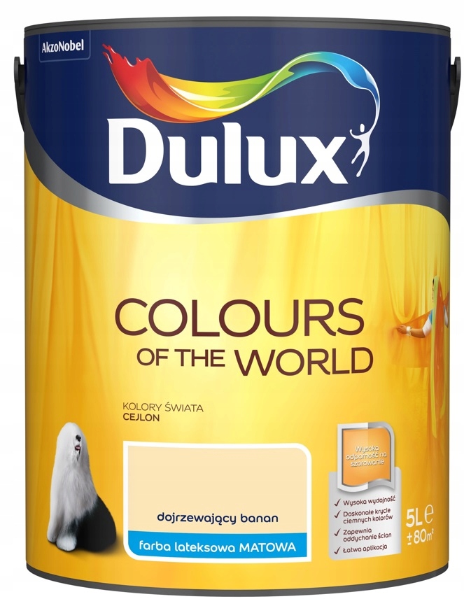 

Farba Dulux Świata- dojrzewający banan 5l