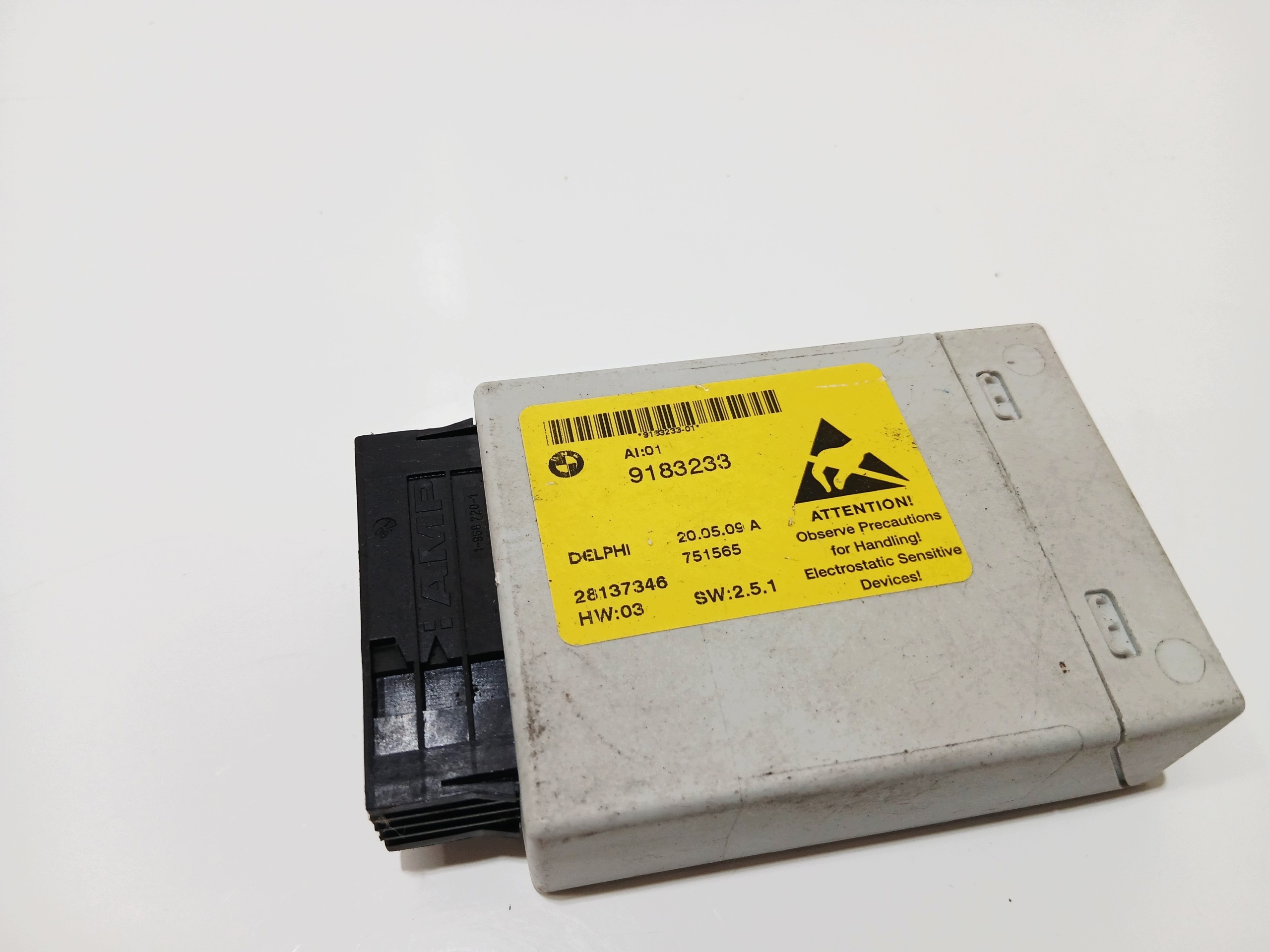 modulo Centralina consolle medio BMW E60 E61 LCI 9183233