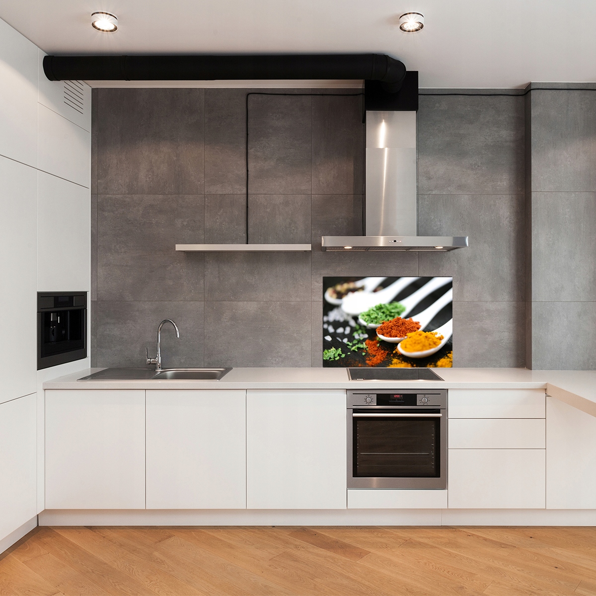 Panel Szklany Przyprawy i zioła 62343188 125x50 Długość 125 cm