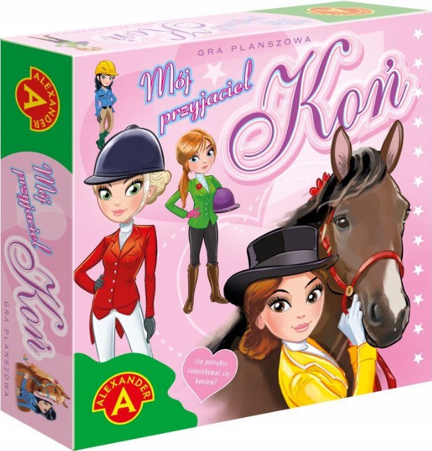 

Gra Planszowa Mój Przyjaciel Koń Miłośnicy Koni 6+