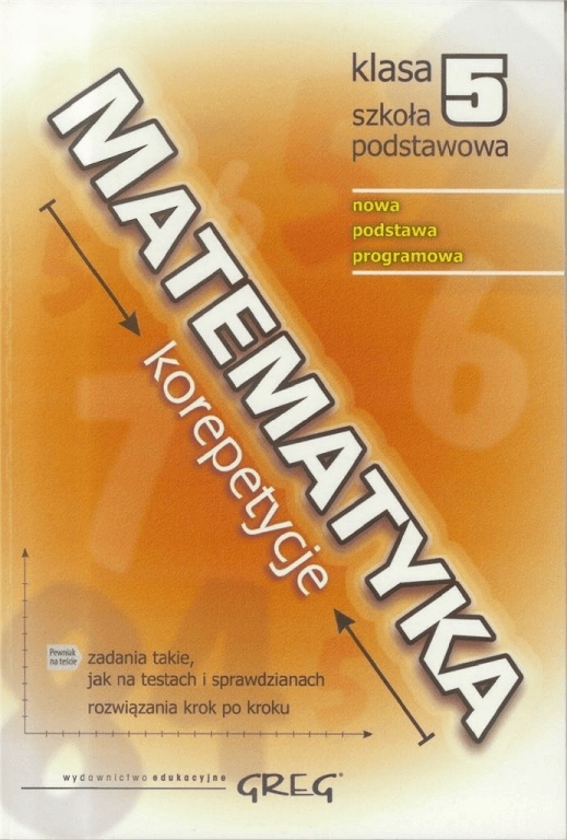 

Matematyka. Korepetycje. Klasa 5. Greg.