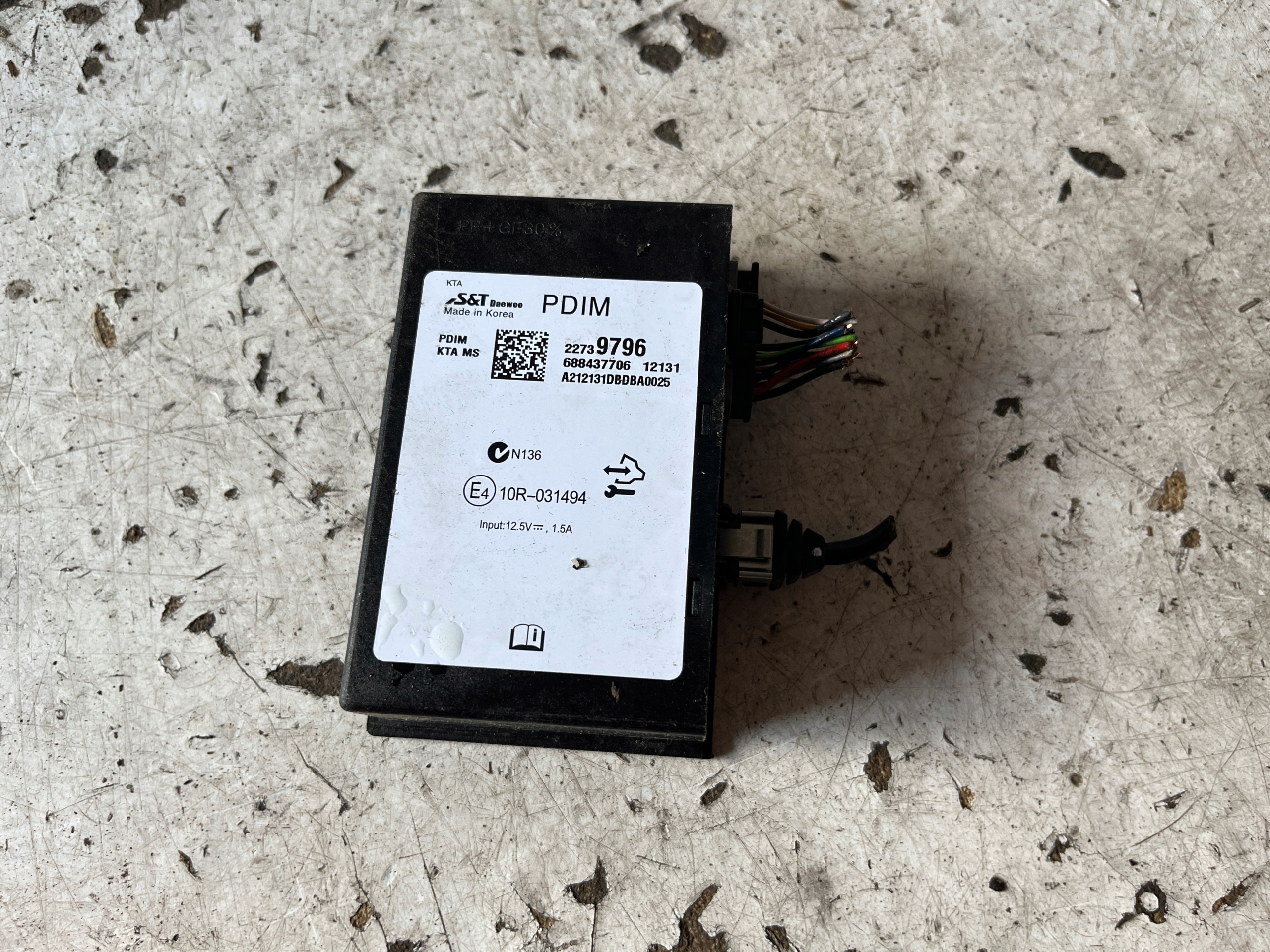 OPEL INSIGNIA A module PDIM 22739796