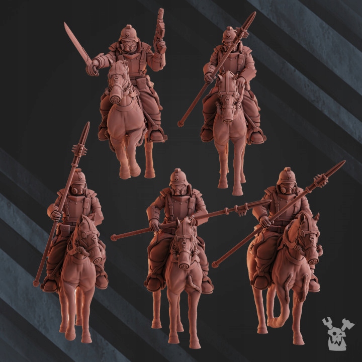 2nd Death Division Cavalry Squad x5 DakkaDakka.Store
