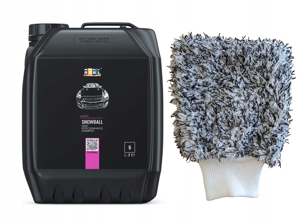 Adbl Snowball 1L шампунь + рукавичка для миття автомобіля MIT