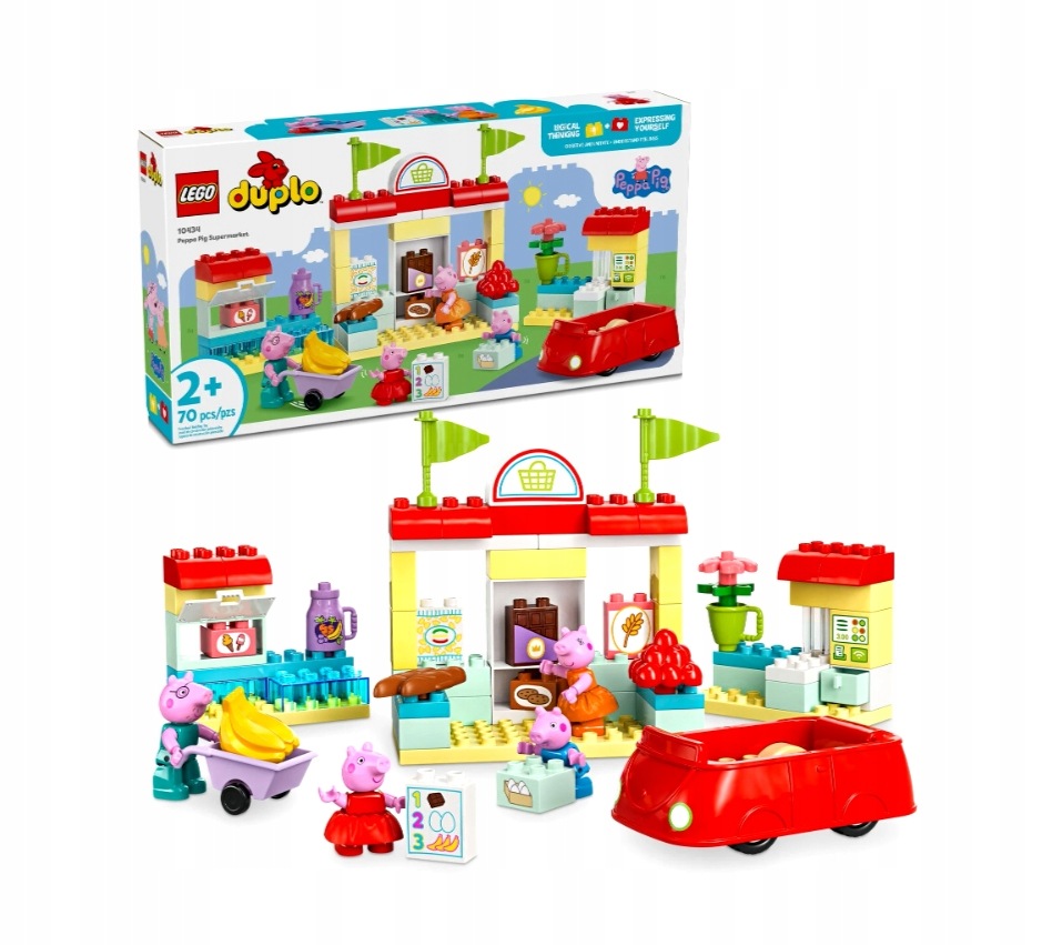 Lego 10434 Duplo Peppa a supermarket