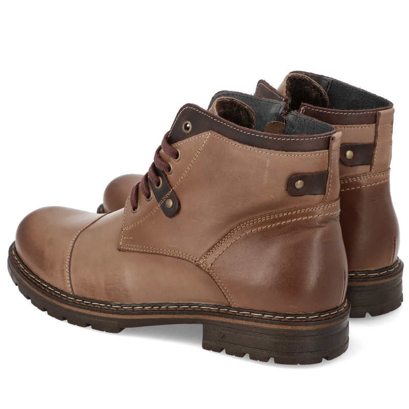 BUTY ZIMOWE PÓŁBUTY MĘSKIE SKÓRA OCIEPLANE GEPARD 210 JBR R 43 Kod producenta 210 JBR