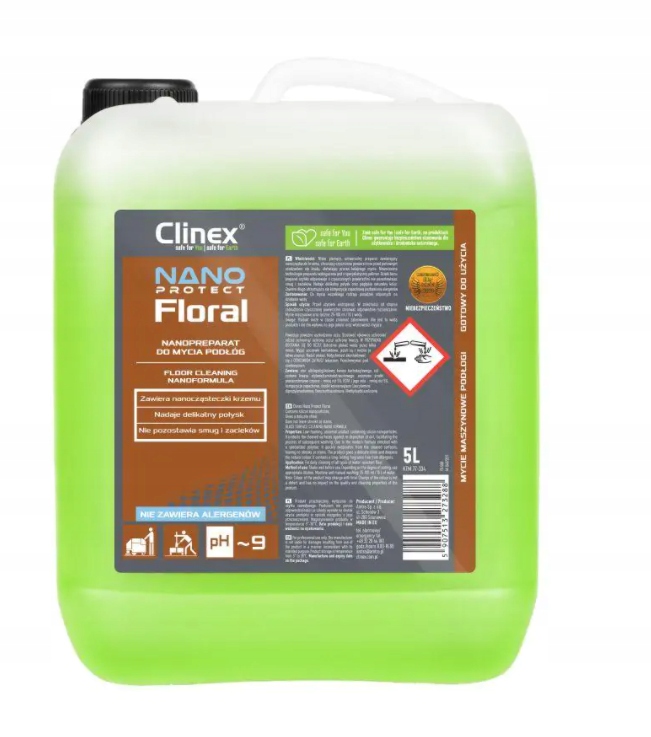 

Clinex Nano Floral zapachowy płyn do mycia podłóg