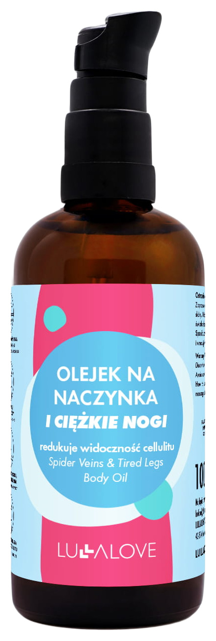 Lullalove Spider Veins & Tired Olejek na naczynka i ciężkie nogi 100 ml