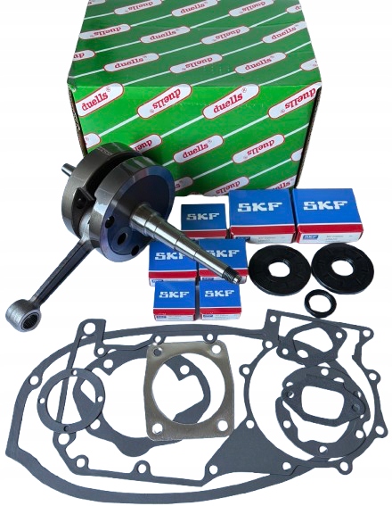 Nový Kompletní Klikový Hřídel Ložiska Těsnění Mz Ts 250/1 Kryngielit