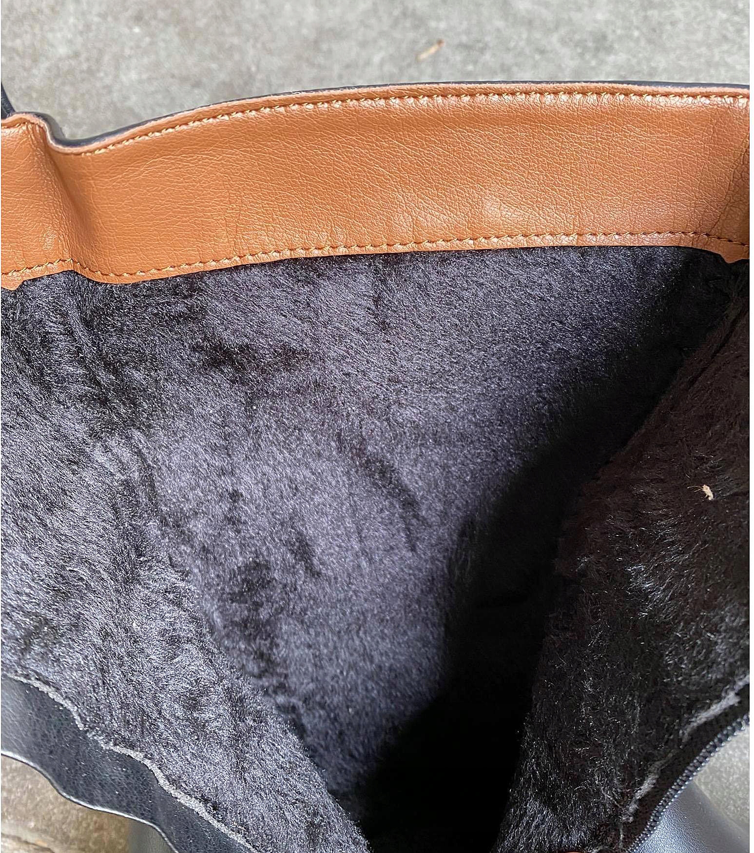 BOTKI DAMSKIE OCIEPLONE ŁAŃCUCH WORKERY CZARNE R38 Rozmiar 38