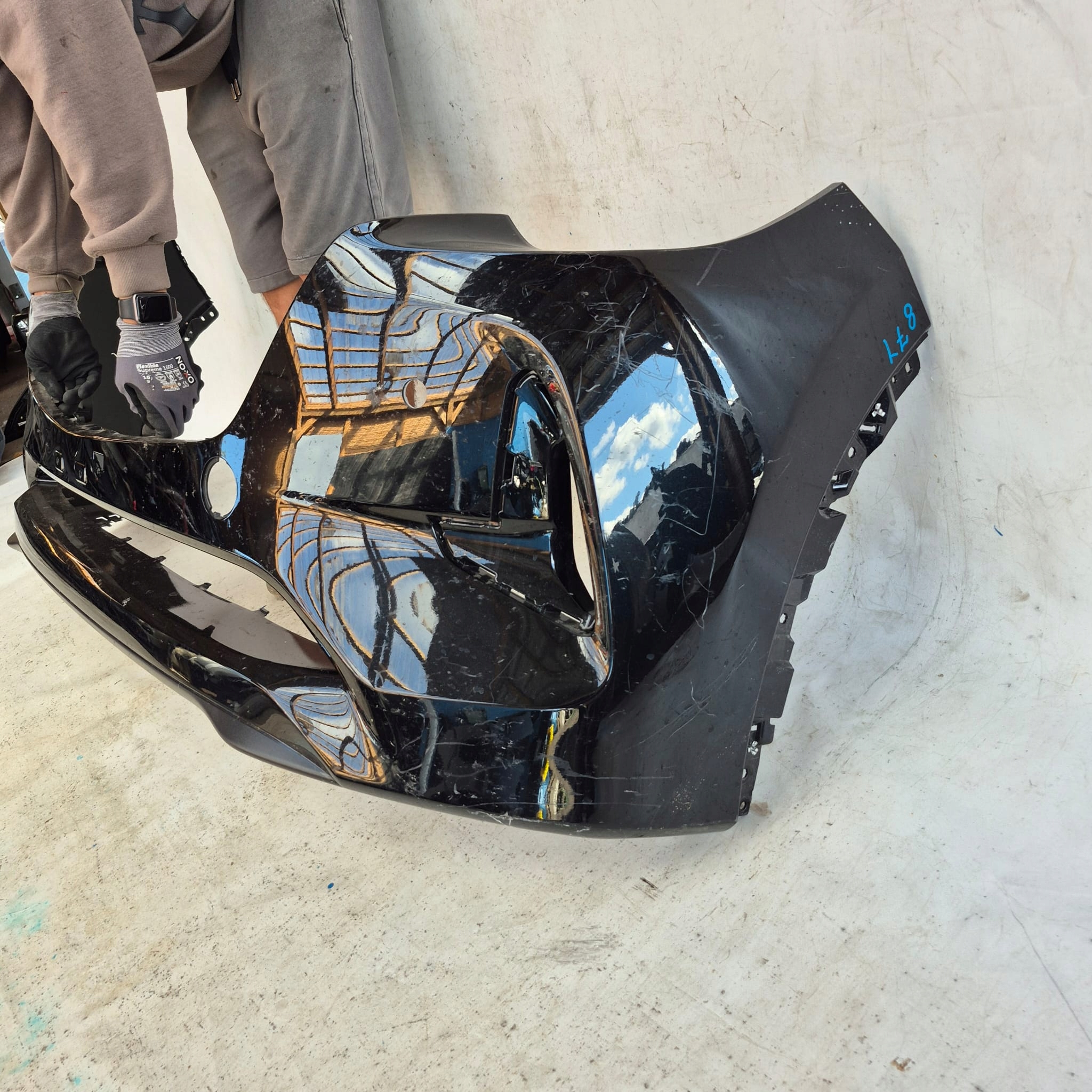 MAZDA CX-60 22-> bumper front front washer PDC