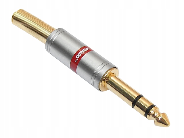 

Wtyk Jack 6.3mm 3P Trs Stereo Hq Chrom Vitalco
