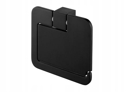 Držák Wc s klapkou Futura black 02961 Bisk