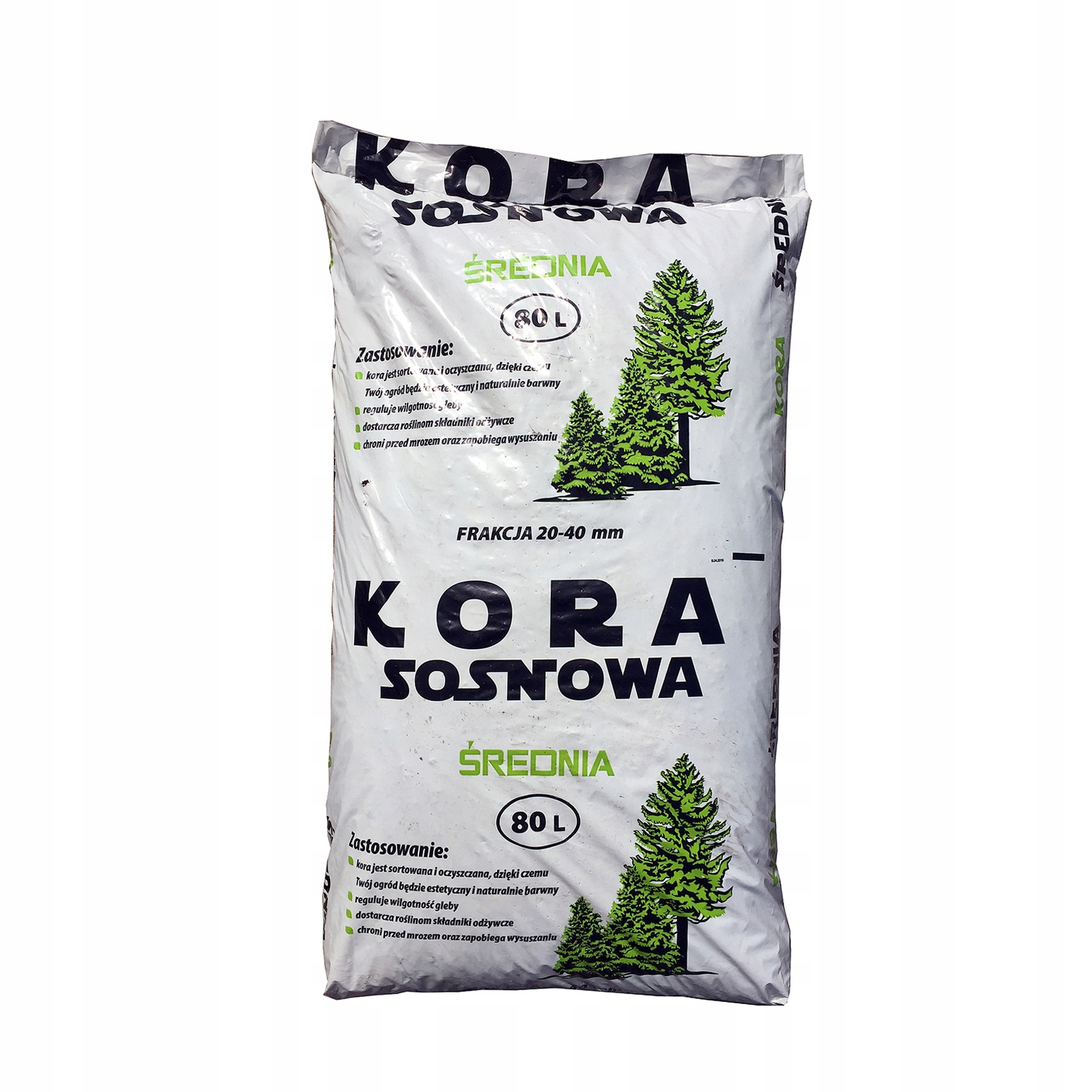 KORA SOSNOWA DROBNA 80 Litrów BIG BAG