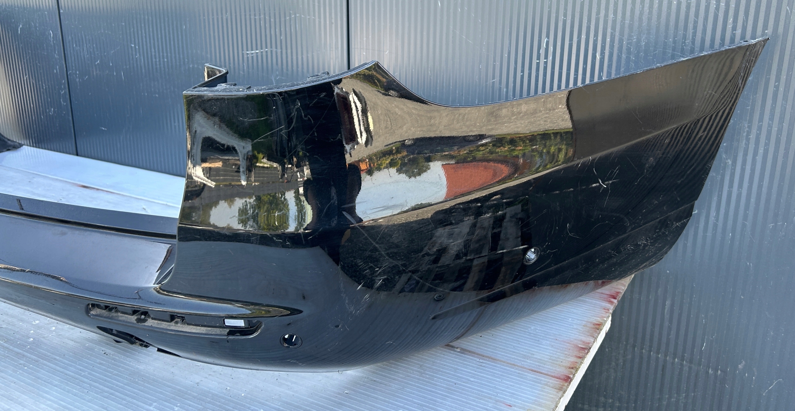 bumper rear part rear MERCEDES E-KLASA 213 KOMBI PDC