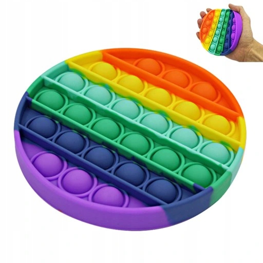 KOMPLET ZABAWEK ANTYSTRESOWYCH POP UP POPUP 8SZT Marka inna