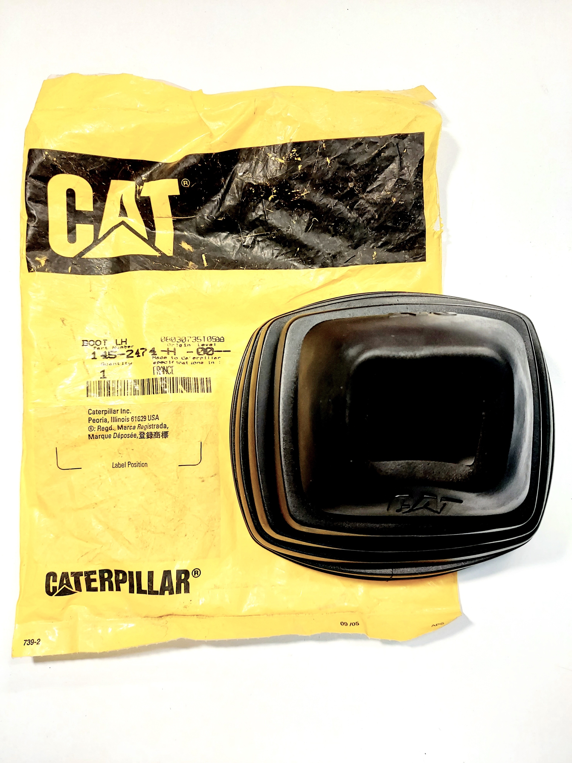 Caterpillar Cat BOOT LH 1452474 145 2474 guma