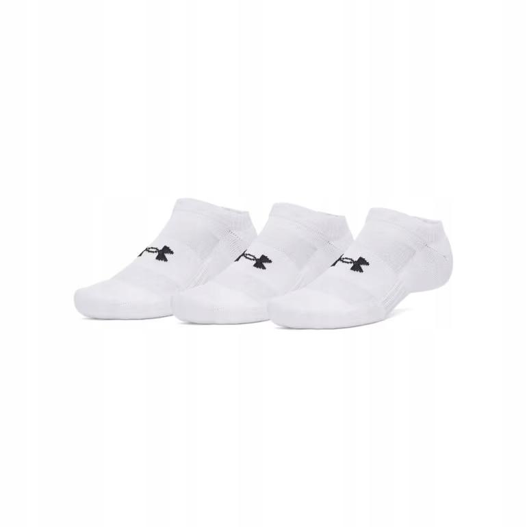 Under Armour Skarpetki Stopki Training Cotton No Show White Białe 47,5-50,5