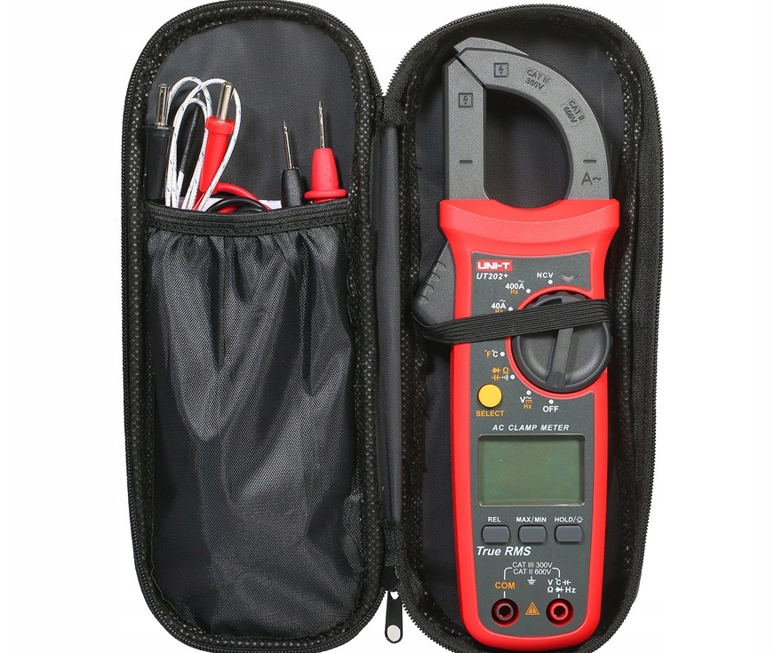 Cyfrowy miernik prądu UniT UT202+ CĘGOWY MULTIMETR + ETUI GRATIS Marka Uni-T