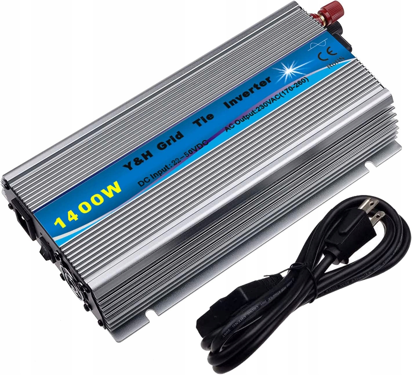 Inwerter Sieciowy Falownik Sinusoidalny Funkcja Mppt Y&h 1400W