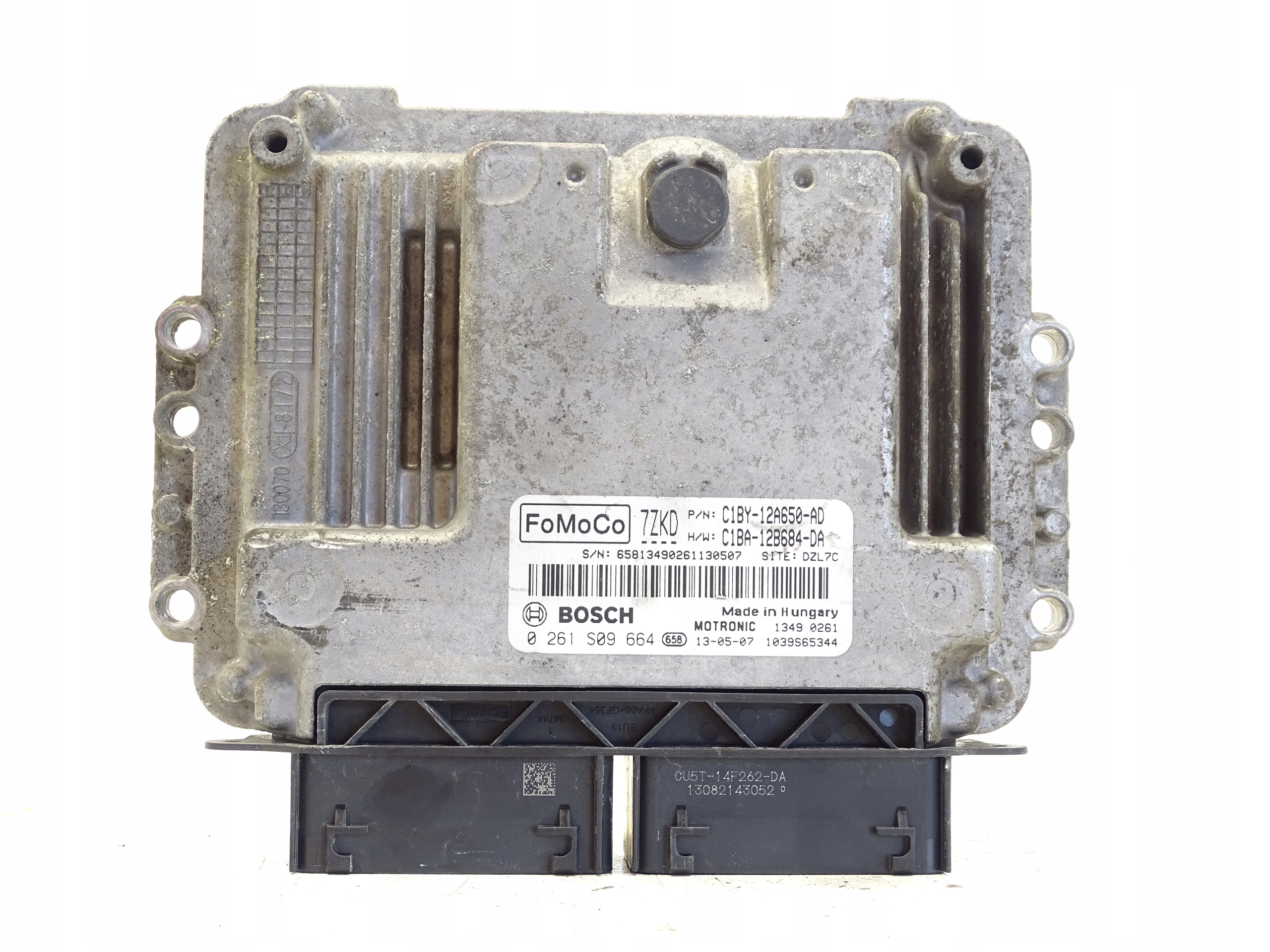 computer control unit of the engine FORD FIESTA MK7 C1BY-12A650-AD