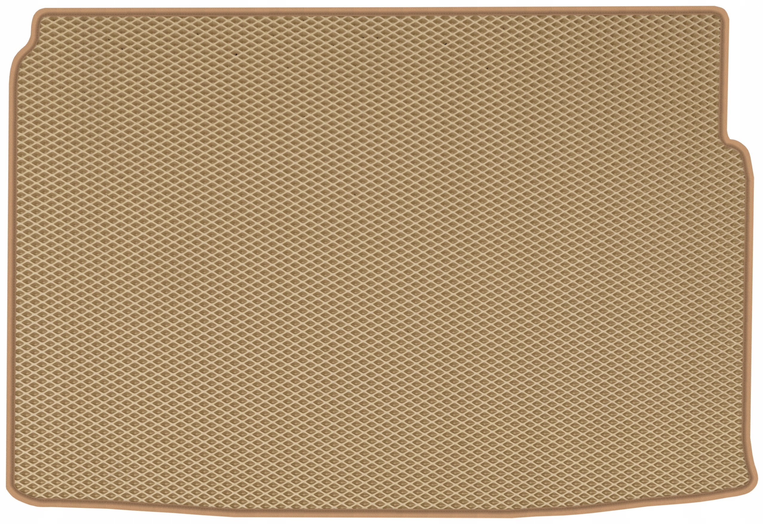 Peugeot Bipper Tepee 5os 07-17 Koberec do zavazadlového prostoru Béžový kosočtverec