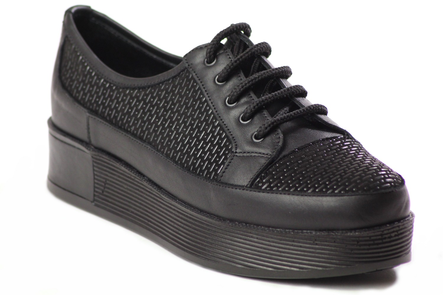 Półbuty Venezia 5103 Black