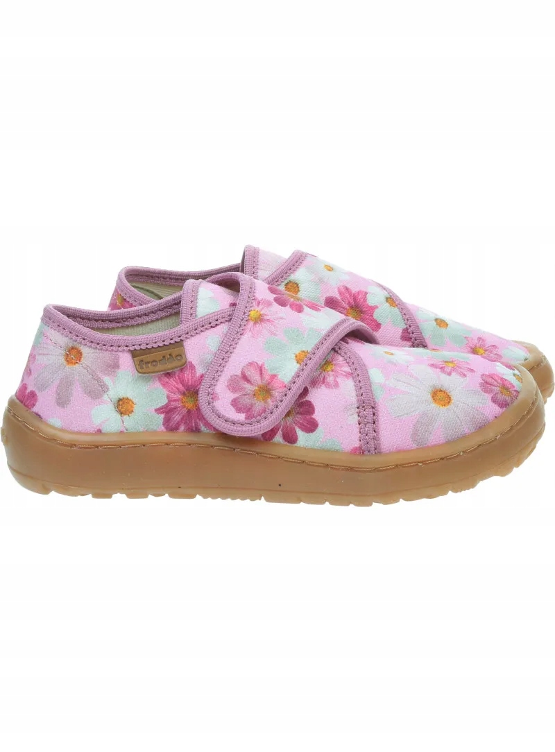 Kapcie Barefoot Dla Dzieci Kwiatki Froddo Children Slipper G1700438-8 23