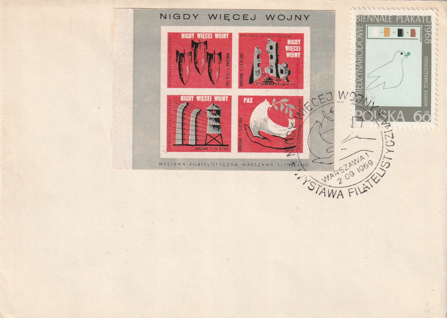 A 241. Wystawa Filatelistyczna - FDC 1969. Rok