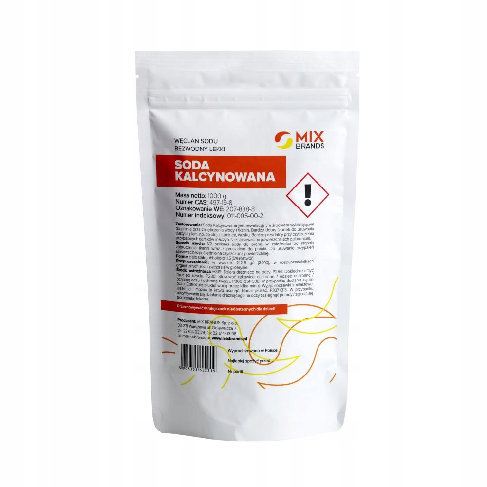 

Soda Kalcynowana 1kg Big Nature