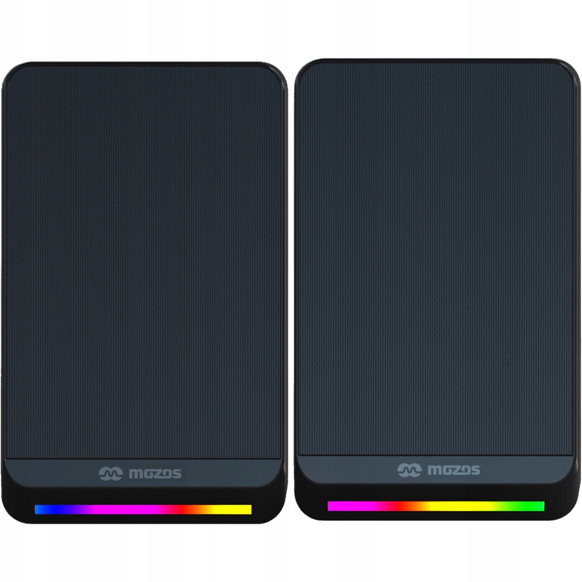 GŁOŚNIKI KOMPUTEROWE DLA GRACZY DO LAPTOPA GAMINGOWE USB JACK RGB LED Stan opakowania oryginalne