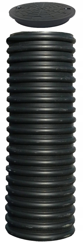 RURA KARBOWANA FI 315 Z POKRYWĄ STUDZIENKA 100cm