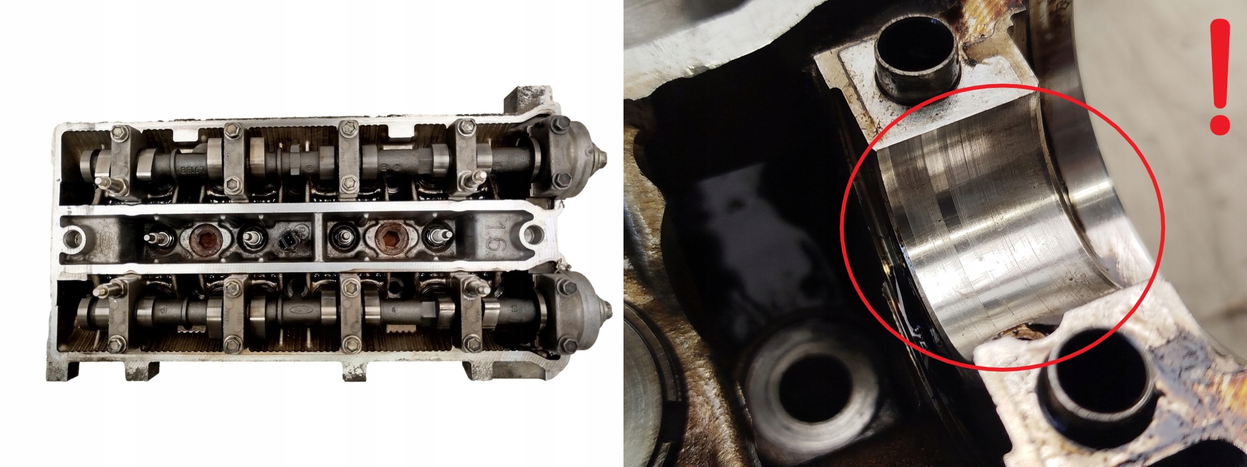 TESTATA Motore Ford XS4E-6090-BA 1.6 16V FYDA 2