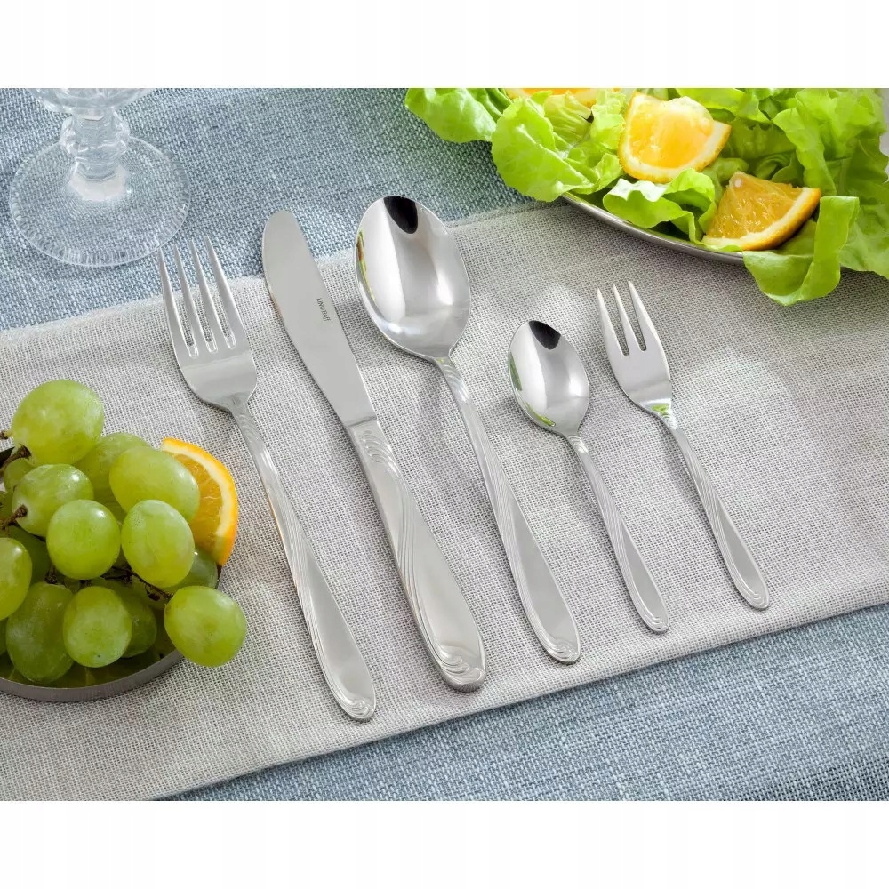 Sztucce duzy zestaw sztucce w walizce 72 elementy EAN (GTIN) 5908287235045