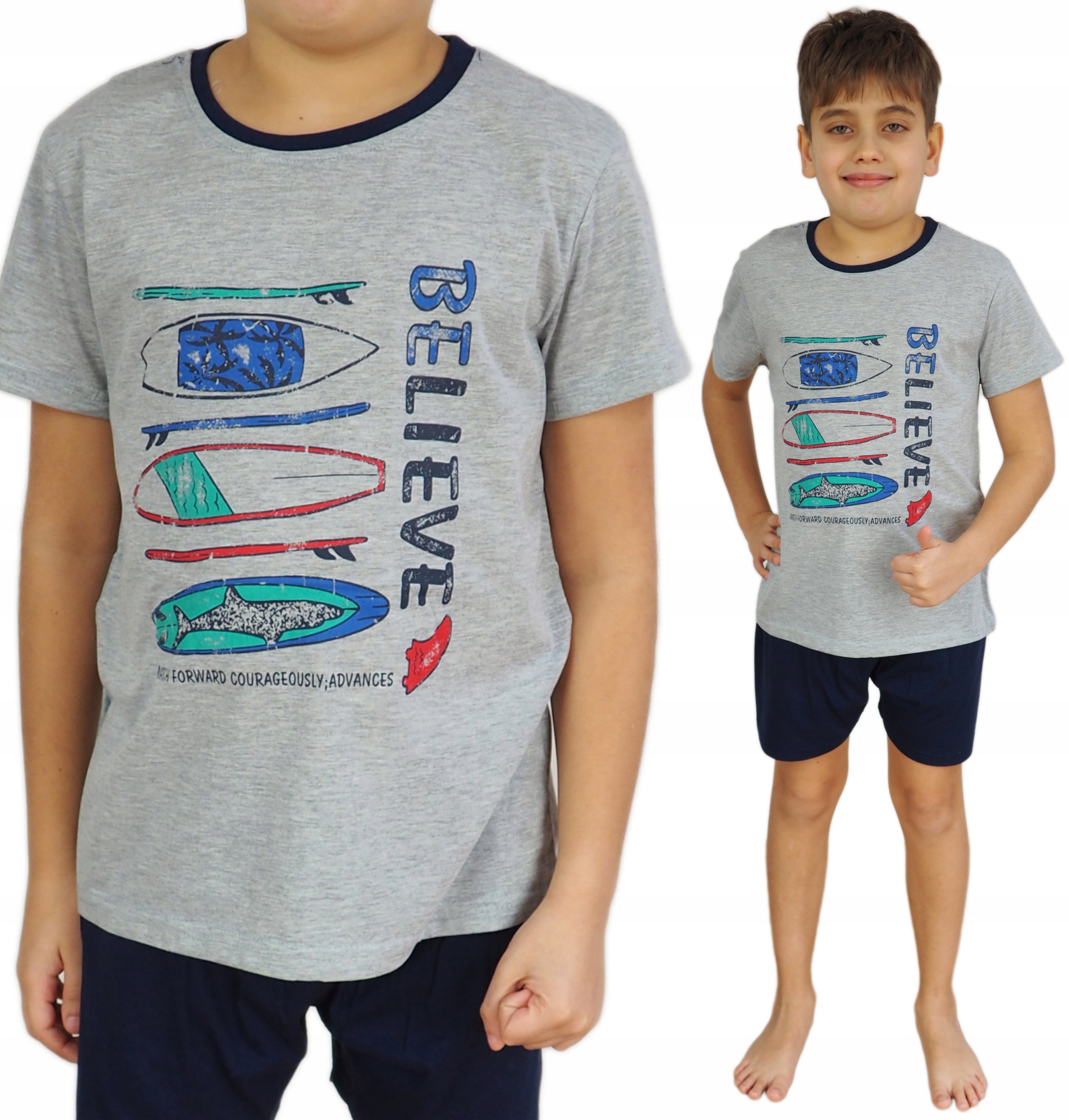 

Piżama dziecięca 146/152 Surfing szorty Chłopak