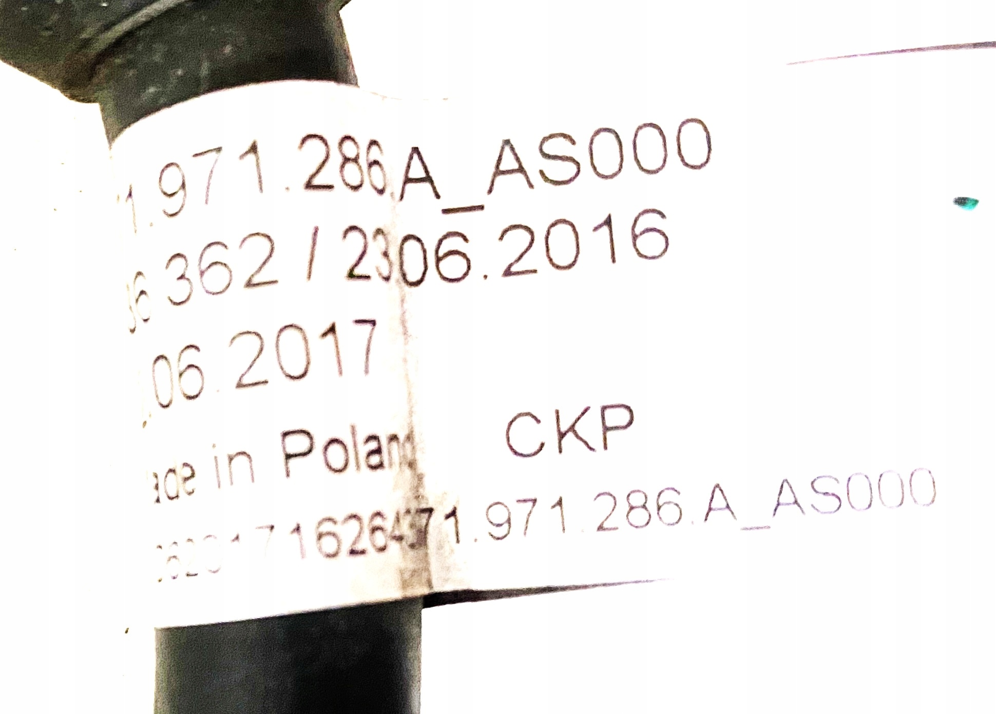 bundle przewodow springing rear part rear right PORSCHE PANAMERA 971 OE