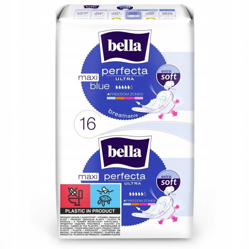 

Podpaski Bella Perfecta Ultra Maxi Blue 16 szt.