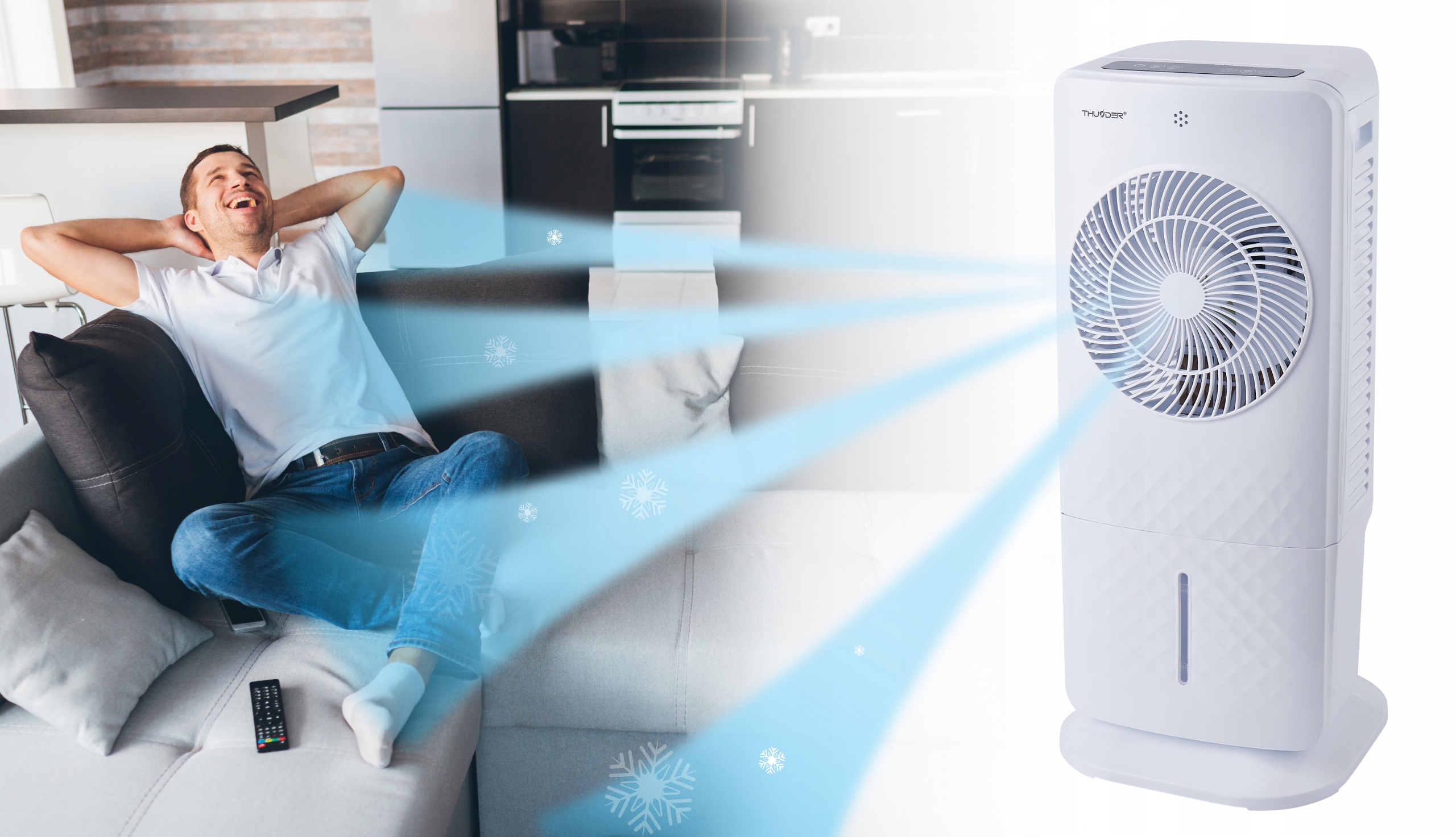 Klimatyzator Thunder Klimator Fresh Kolor dominujący biały