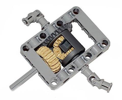 

Lego Dyferencjał Technic 62821 ramka 64179 kardany