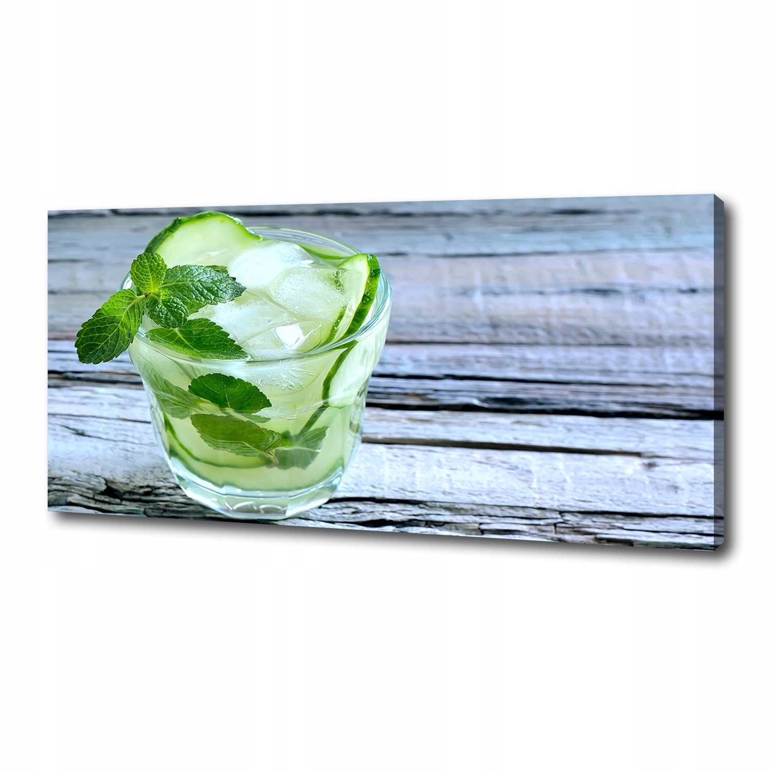 

Foto obraz na płótnie Woda ogórkowa 125x50 cm