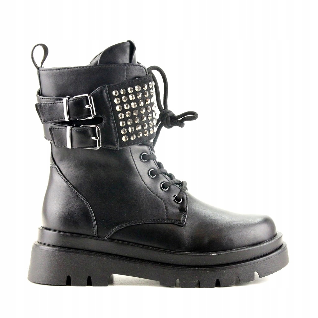 Dámské Workery S Flitry Evento 4258 Černé 39